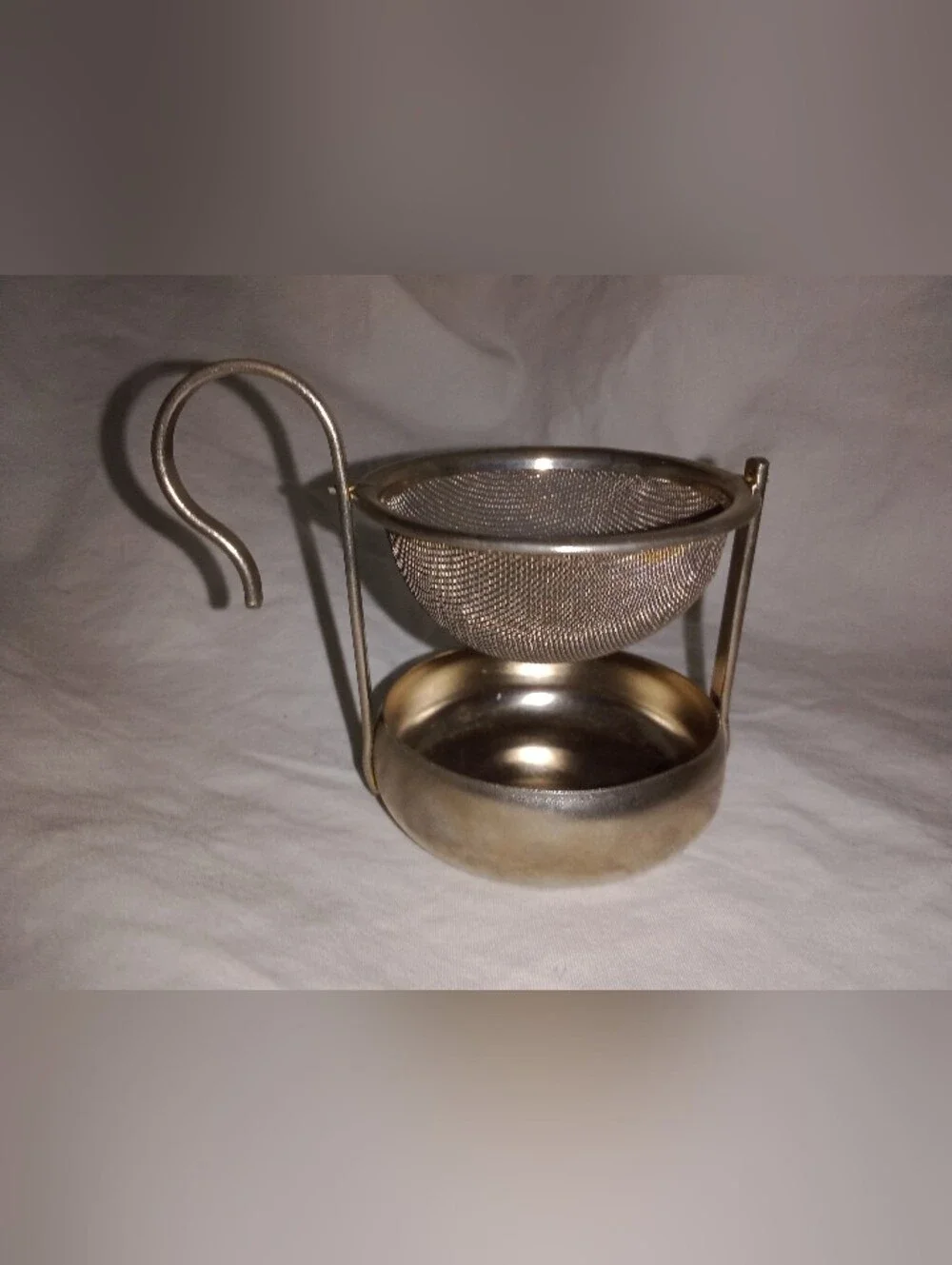 Vintage Tea Bag Drip Tray Strainer